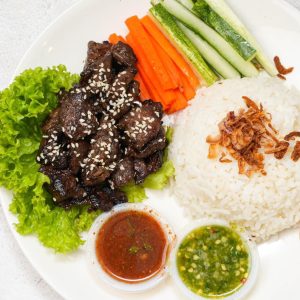 Nasi & Kambing Bakar Pedas