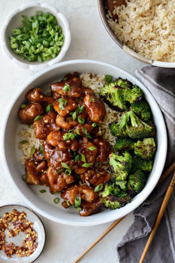 Rice & Bbq Chicken