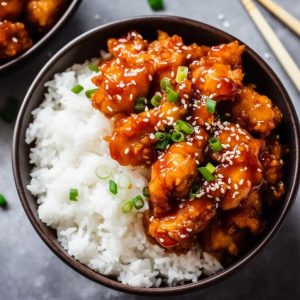 Rice & Soy Garlic Chicken